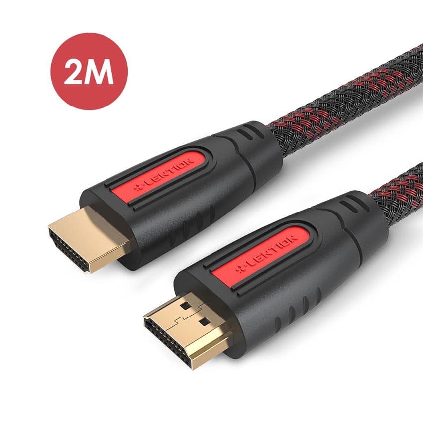 Cáp HDMI 2m Lention VC-HH20-P1 hỗ trợ 4K