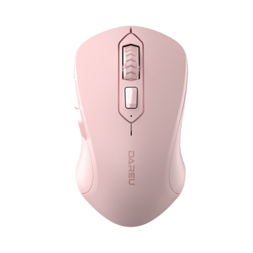 Chuột không dây Dareu LM115G hồng (USB)
