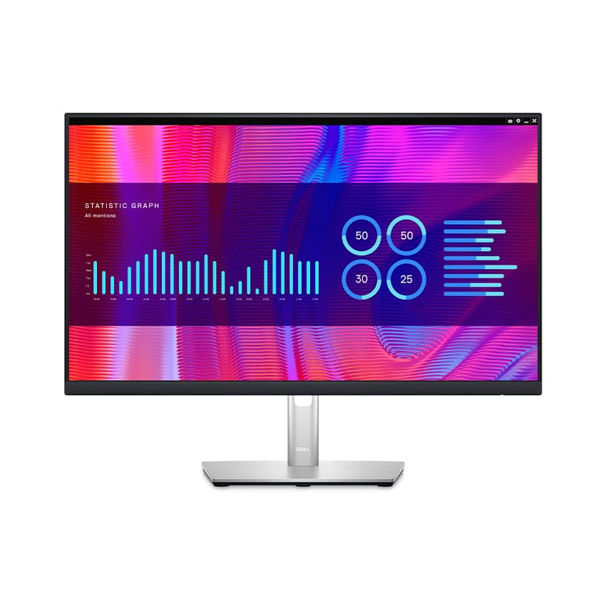 Màn hình Dell P2423DE (23.8 inch/QHD/IPS/60Hz/8ms/300 nits/HDMI+DP+USBC+LAN)