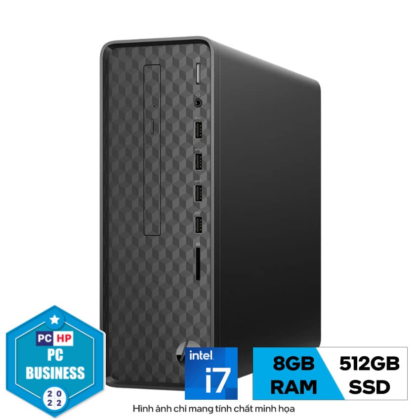 PC HP S01-pF2024d (i7-12700/8GB RAM/512GB SSD/WL+BT/K+M/Win 11) (6K7B3PA)