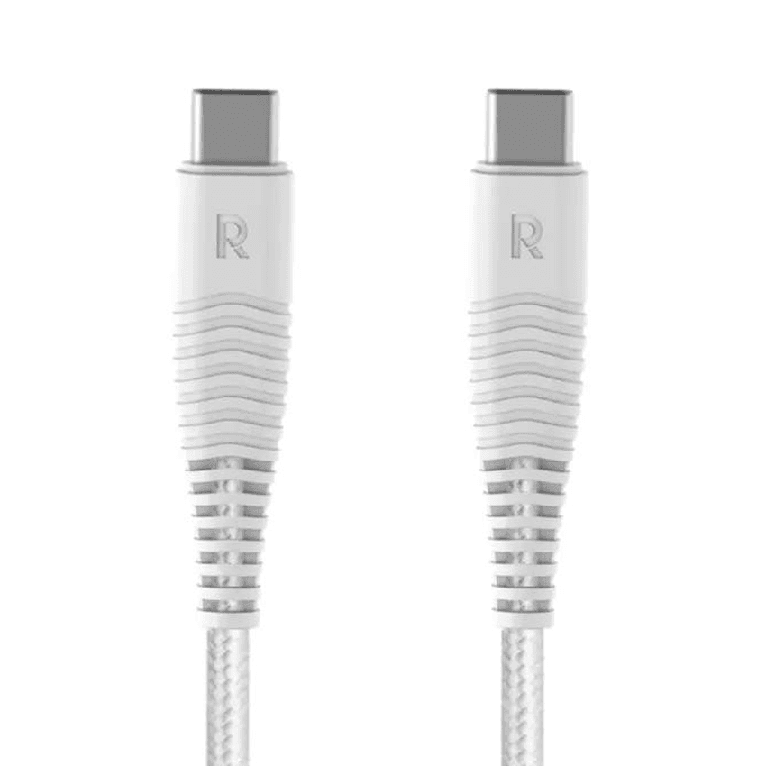Cáp sạc điện thoại RavPower RP-CB047 dài 1m - Màu trắng - Type C to Type C