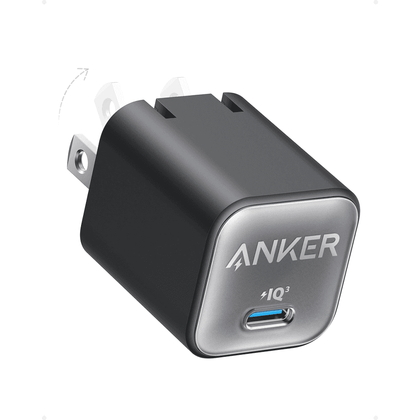 Củ sạc nhanh Anker 511 Nano 3 A2147 - PD 30W - 01 cổng Type C - Màu đen