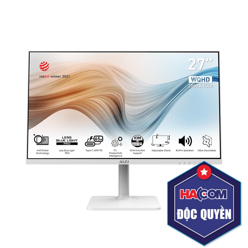 Màn hình MSI MD272QPW (27 inch/WQHD/IPS/75Hz/4ms/Loa)