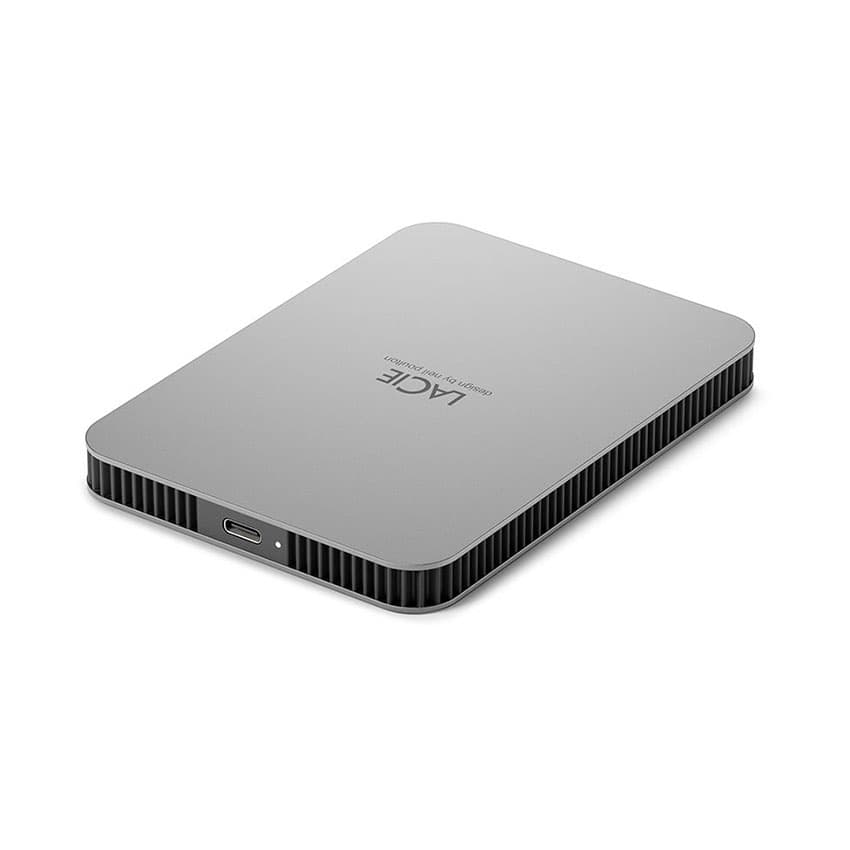 Ổ cứng di động 5TB USB-C USB 3.2 Gen1 LaCie Munich Mobile Drive Màu Xám - STLP5000400