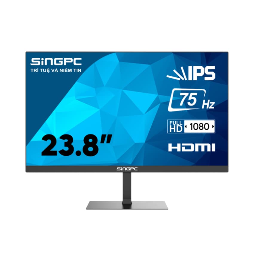 Màn hình SingPC Q24F75-IPS (23.8 inch/FHD/IPS/75Hz/4ms/Loa)