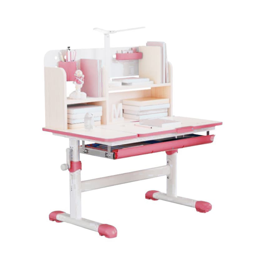 Bàn học chống gù Sakawin S80 - Hồng