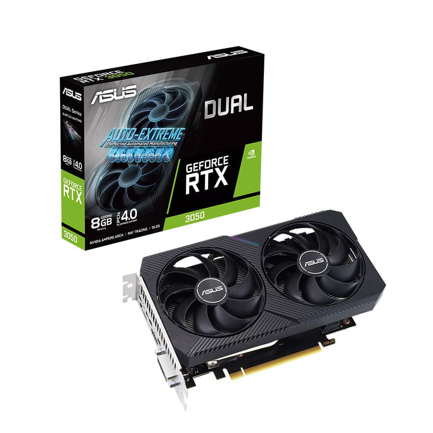 Card màn hình Asus DUAL RTX 3050-8G-V2