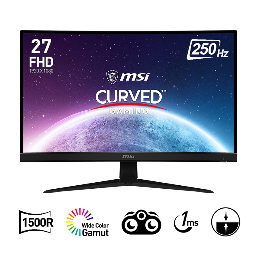 Màn hình MSI OPTIX G27C4X (27  inch/FHD/VA/250Hz/1ms/Cong)