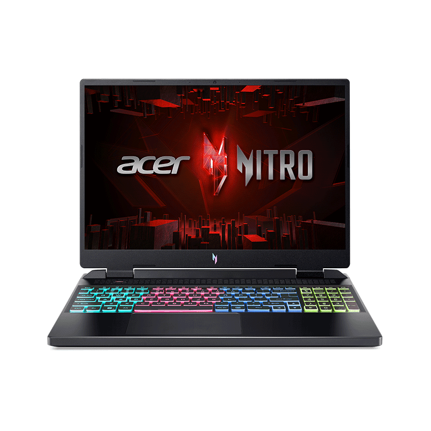 Laptop Acer Gaming Nitro 16 Phoenix AN16-41-R5M4 (NH.QKBSV.003) (Geforce RTX4050 6G/R5 7535HS/8GB Ram/512GB SSD/16 inch FHD 165Hz/Win 11/Đen) 