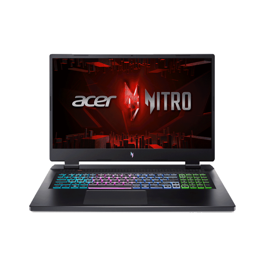 Laptop Acer Gaming Nitro 17 Phoenix AN17-51-50B9 (NH.QK5SV.001) (Geforce RTX4050 6G/i5 13500H/8GB Ram/512GB SSD/17.3 inch FHD 165Hz/Win 11/Đen)