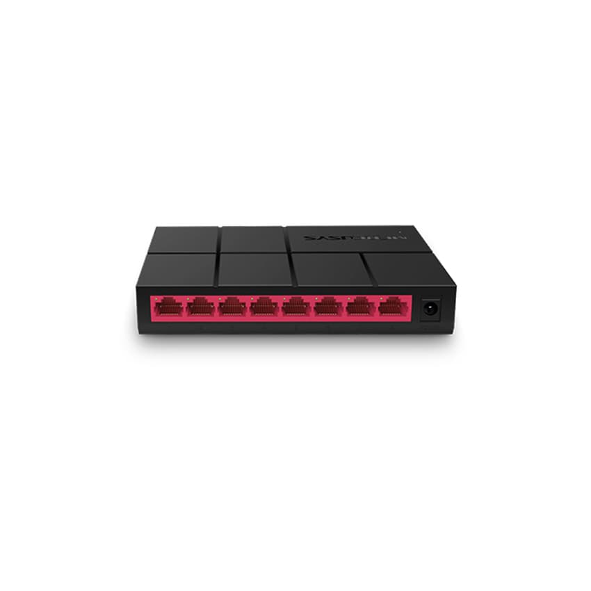 Switch Chia Mạng Mercusys MS108G (8 Cổng 10/100/1000Mbps vỏ nhựa)