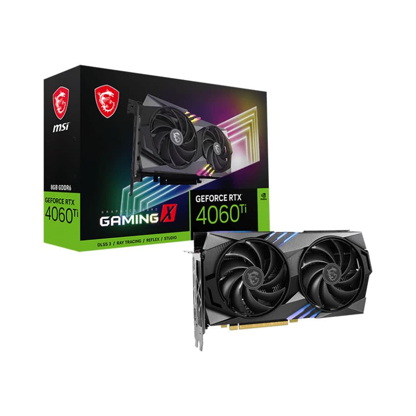 Card màn hình MSI RTX 4060 Ti GAMING X 8G