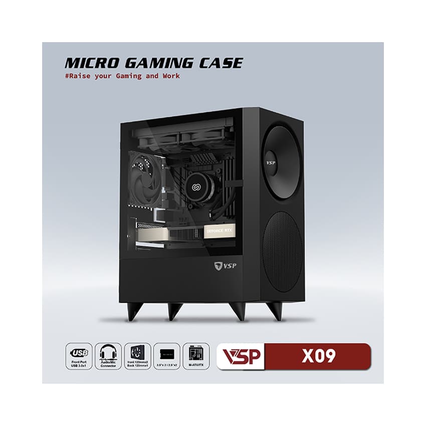 Vỏ Case VSP Case VSP X09 Speak Black