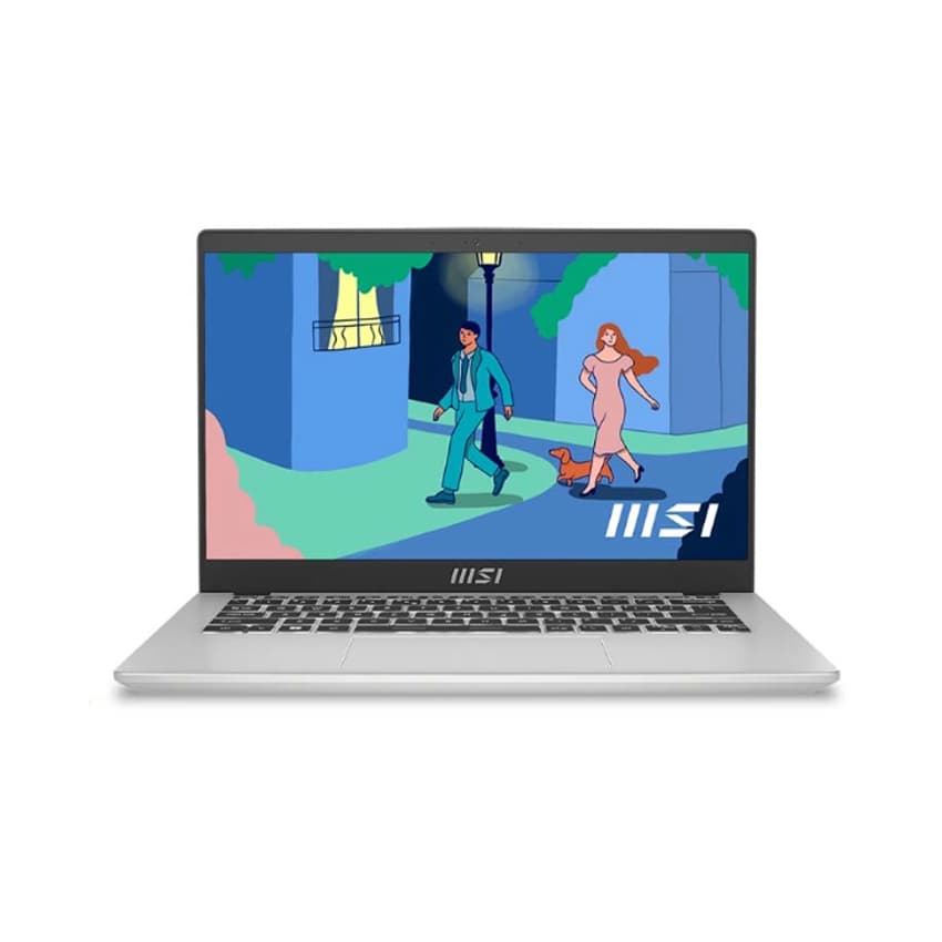 Laptop MSI Modern 14 (C13M-611VN) (i5 1335U /16GB RAM/512GB SSD/14 inch FHD/Win11/Bạc) 