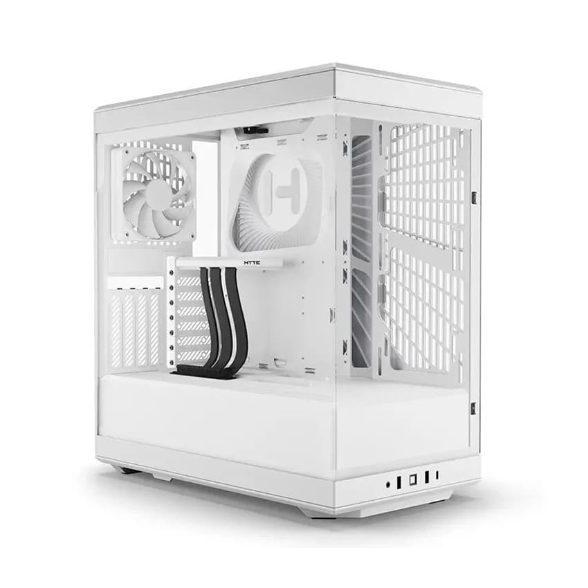 Vỏ case HYTE Y40 White-White (ATX/Mid Tower/Màu Trắng)