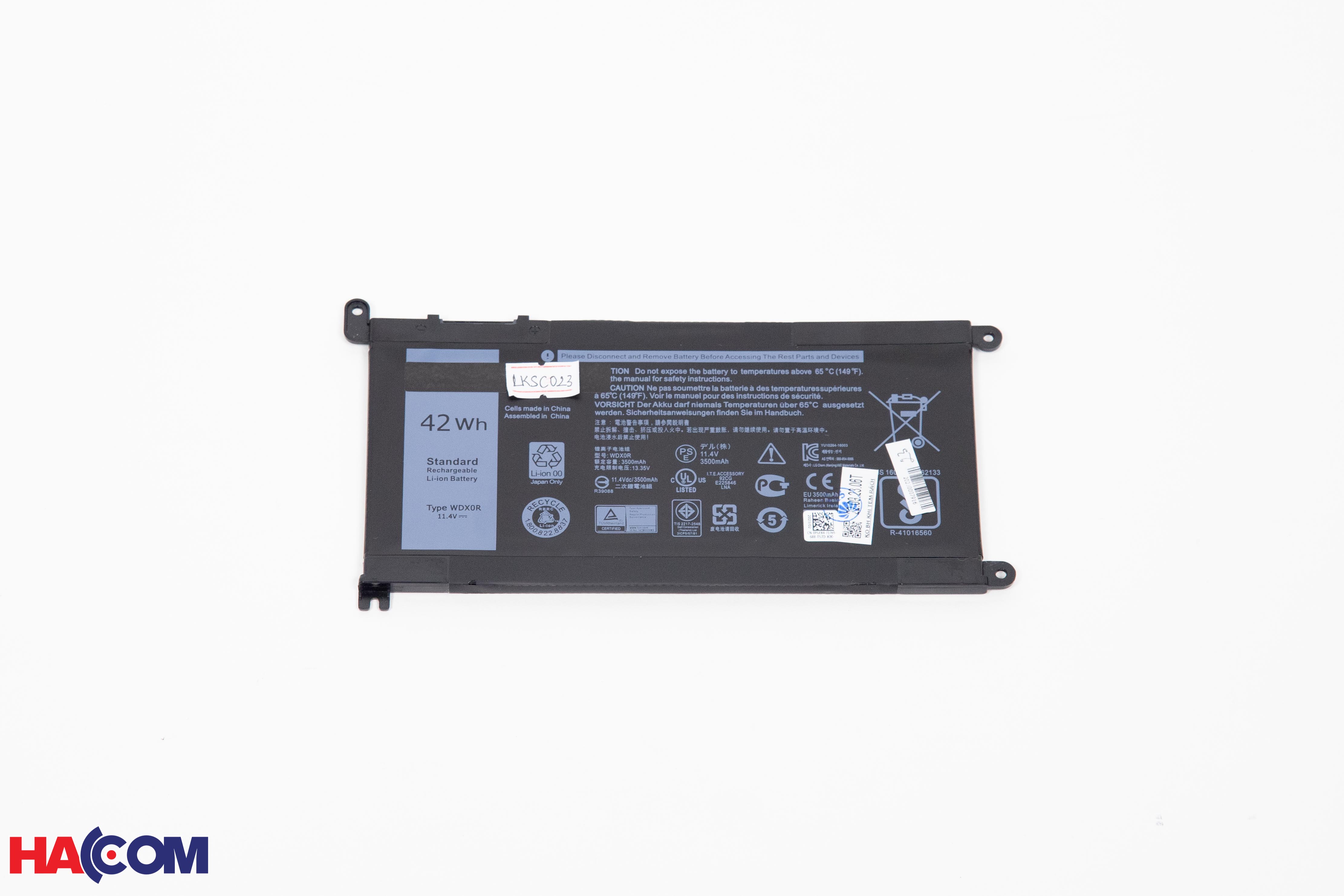 Pin Laptop Dell 5567 WDX0R