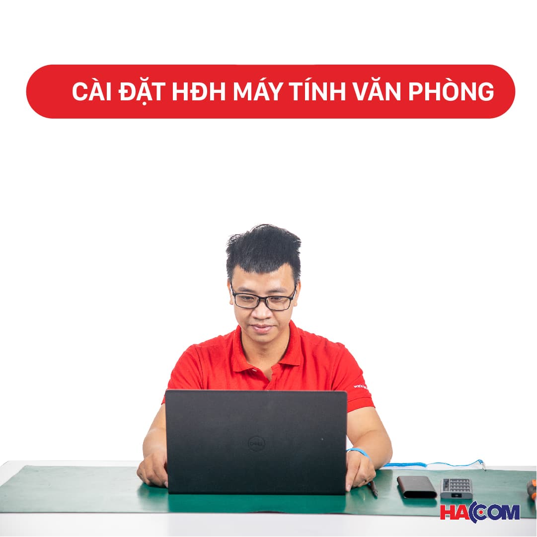Cài đặt hệ điều hành máy tính văn phòng