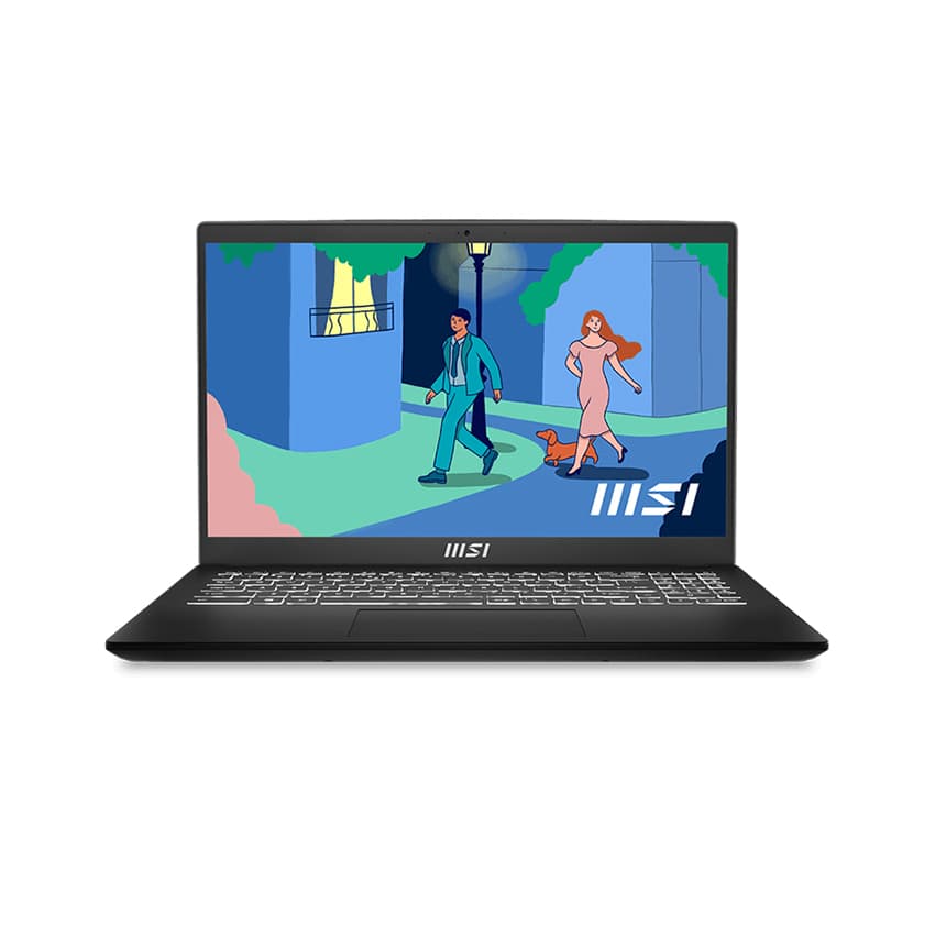 Laptop MSI Modern 15 (B12MO-487VN) (i7 1255U/16GB RAM/512GB SSD/15.6 inch FHD IPS/Win11/Đen) 