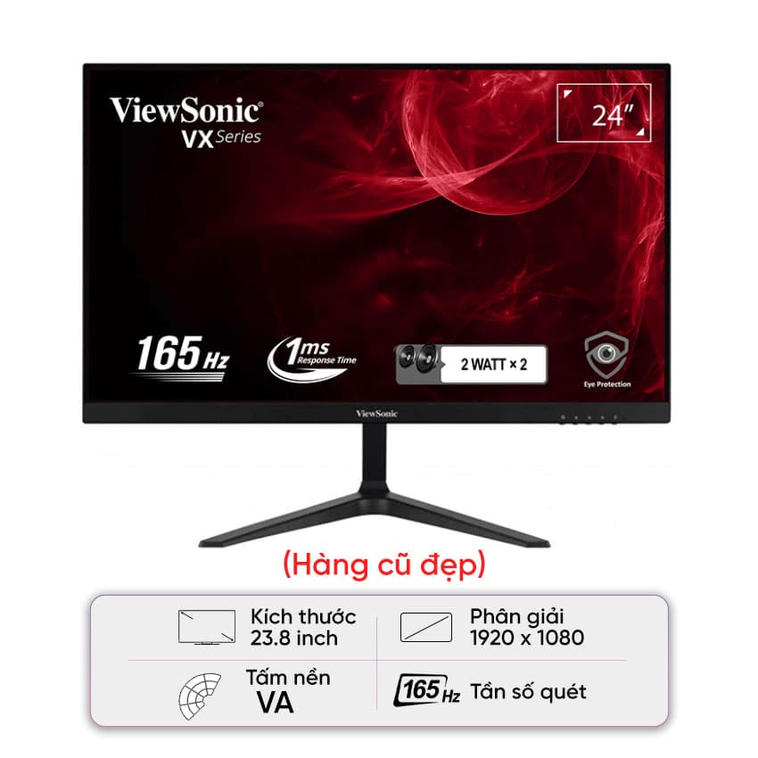 Màn hình Viewsonic VX2418-P-MHD (Cũ đẹp)