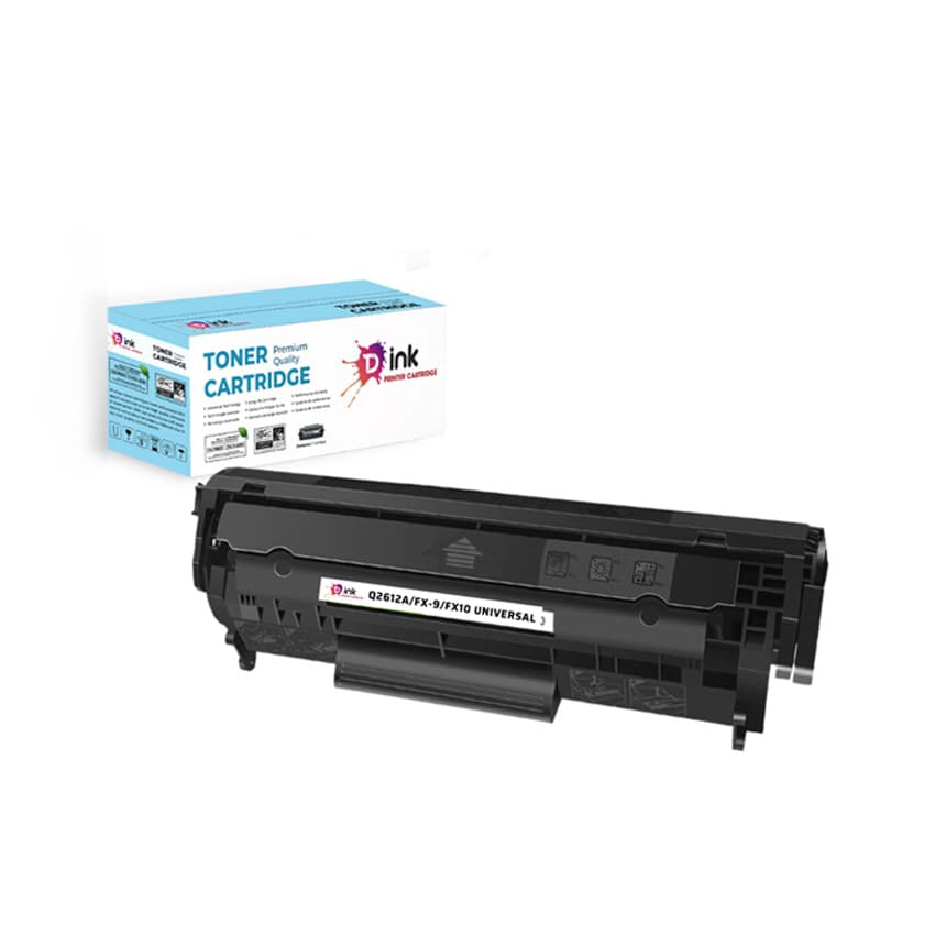 Hộp mực in TDink Q2612A/FX-9/FX10 (12A/303)- Dùng cho máy HP 1010/1012/1015/1018/1020/1022/1022N/3020/3030/3050/3052/3055/M1005, Canon  FAX-L100/L120/L75 /I-Sensys MF4110/4120/4140/4150/MF4150/4270/4680/4690/MF6570/MF4100/2900