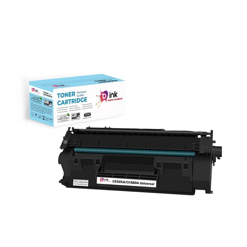 Hộp mực in TDink CE505A/CF280A - Dùng cho máy HP LaserJet P2030/P2033/P2034/P2035/P2036/P2037/P2050/P2053/P2054/P2055/P2056/P2057/P2053dn/P2053x/P2054dn/P2054x/P2055dn/P2055x/P2056dn/P2056x/P2057dn/P2057x，Pro 400 M401a/M401n/M401dn/M401dw/  MFP M4
