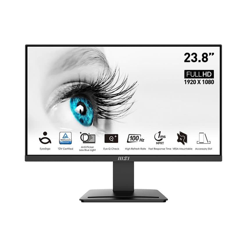 Màn hình MSI PRO MP2412 (23.8 inch/FHD/VA/100Hz/1ms)