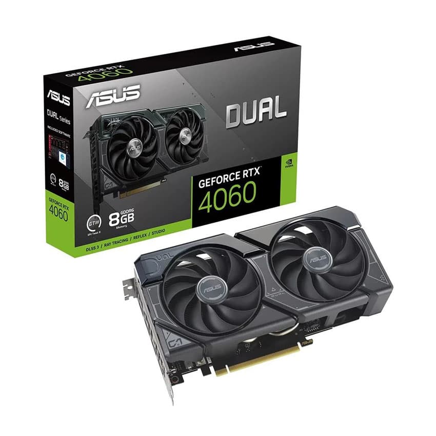 Card màn hình Asus DUAL RTX 4060-8G