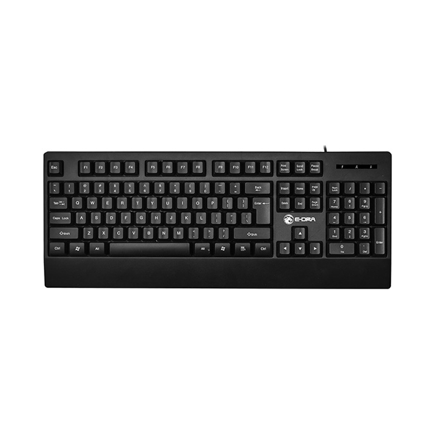 Bàn phím có dây EDra EK502 USB Đen - Hàng cũ , đẹp
