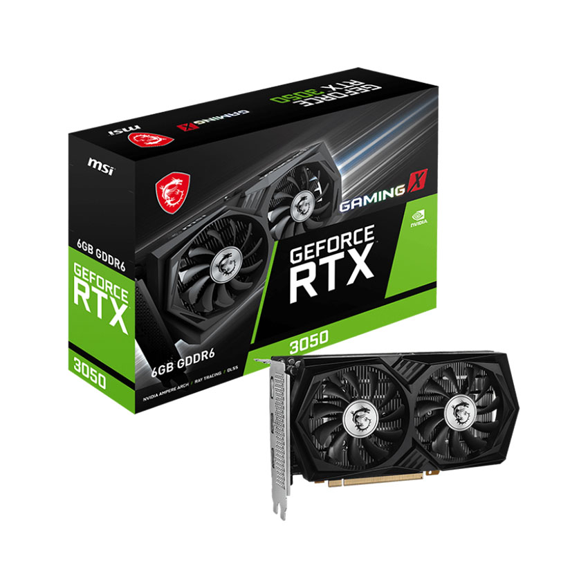 Card màn hình MSI RTX 3050 Gaming X 6GB