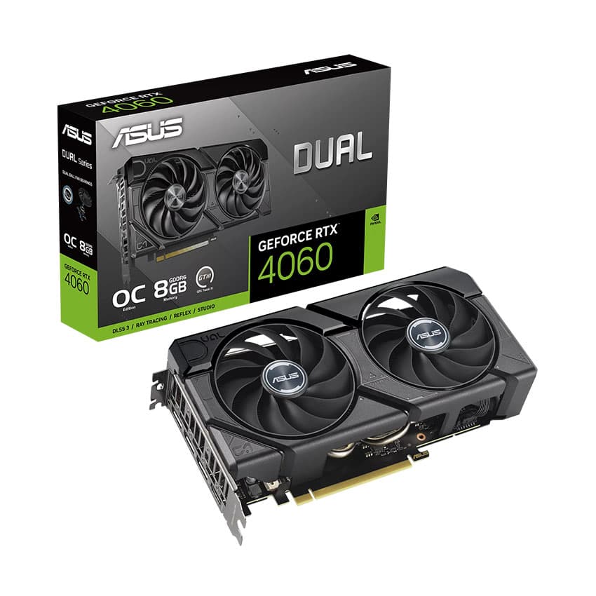 Card màn hình Asus DUAL RTX 4060-O8G-EVO