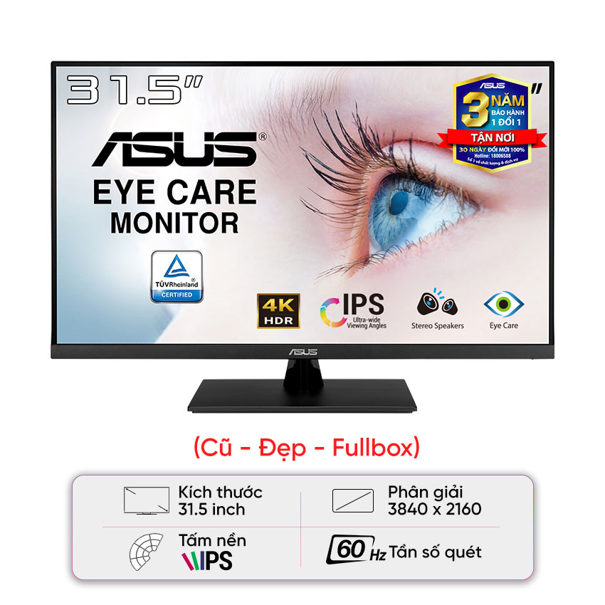 Màn hình Asus VP32UQ - Cũ đẹp , full box