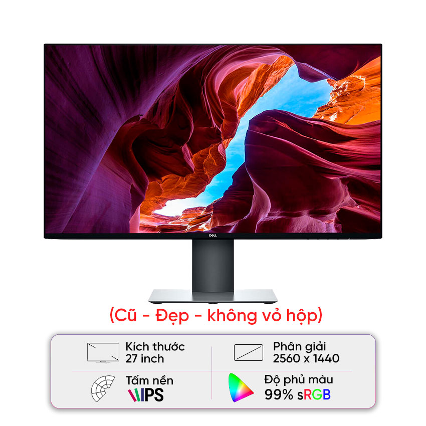 Màn hình Dell Ultrasharp U2721DE - Cũ đẹp ( Không vỏ hộp)