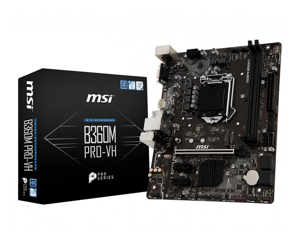 Main MSI B360M PRO-VH - Cũ, Tray