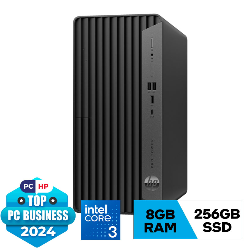 PC HP Pro Tower 400 G9 (9H1T0PT) (i3-13100(4*3.4)/8G/256GSSD/WL/BT/KB/M/W11SL/ĐEN)