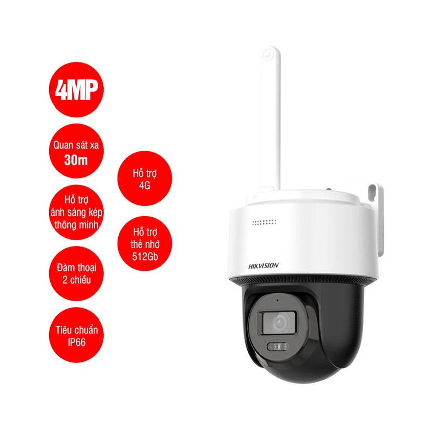 CAMERA HIKVISION DS-2DE2C400MWG-4G