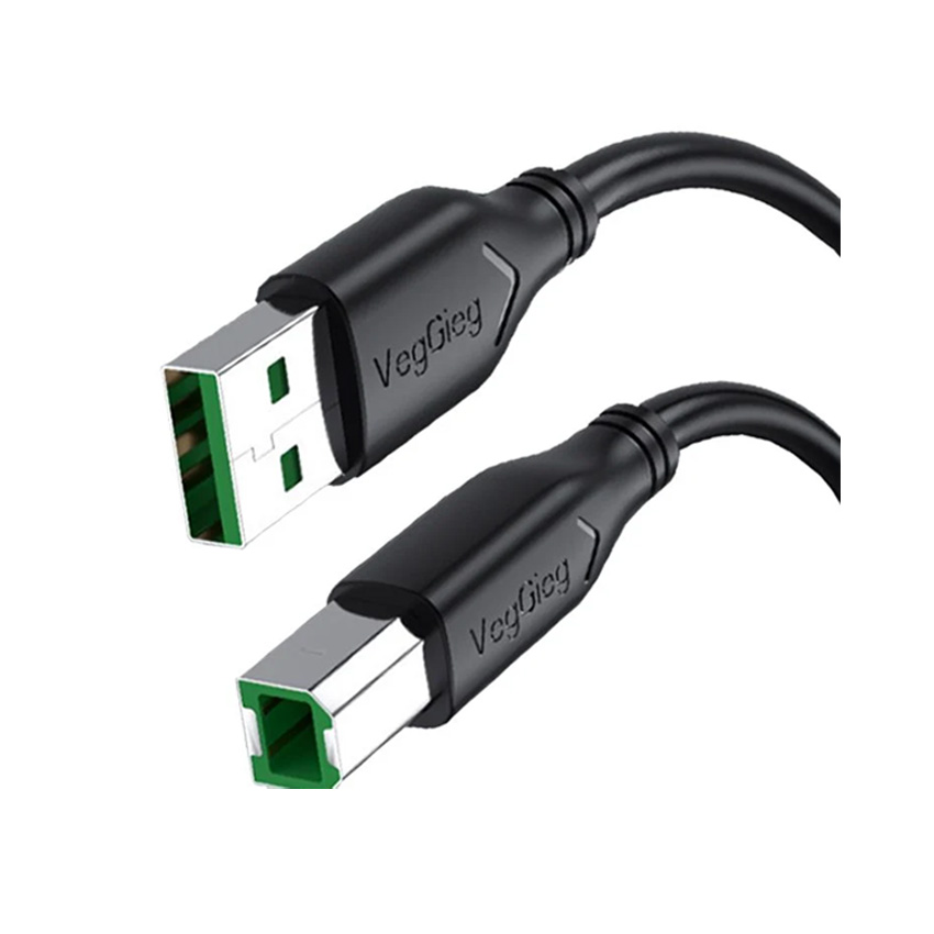 Cáp máy in dài 3m VEGGIEG VU206 USB 2.0 