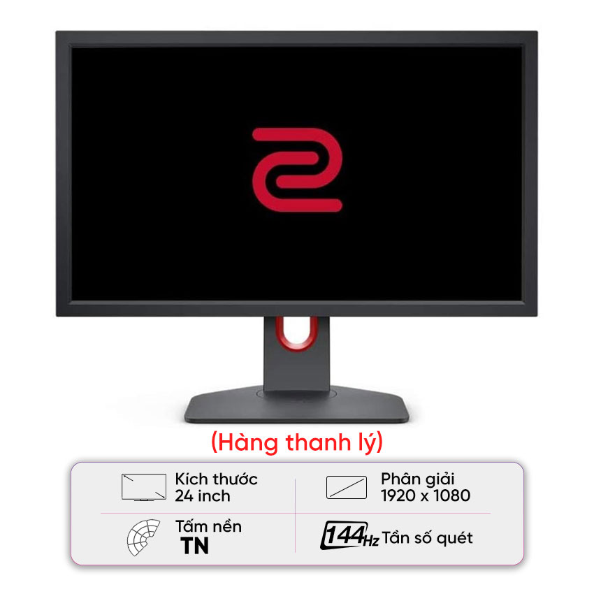 Màn hình BenQ Zowie XL2411K (24inch/FHD/TN/144Hz/1ms/320nits/HDMI+DP+Audio/DyAc) - Cũ đẹp (Full box)