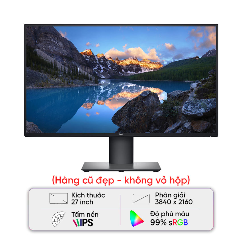 Màn hình Dell UltraSharp U2720Q (27inch/4K/IPS/60Hz/5ms) - Cũ đẹp ( Không vỏ hộp)