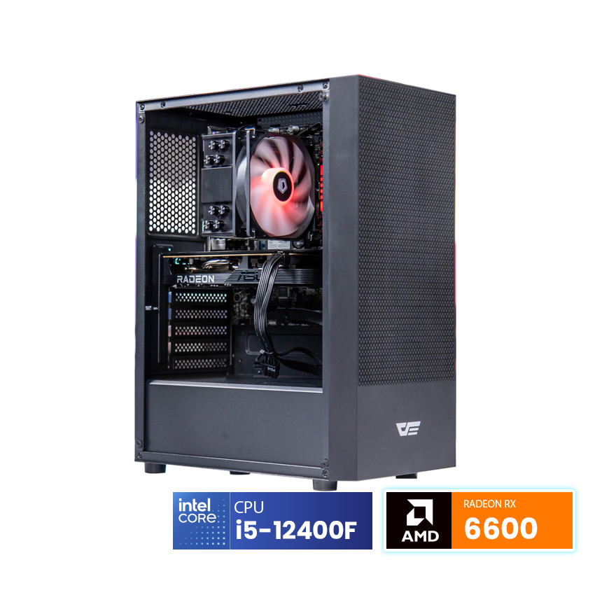 PC HACOM 012  (Intel i5 12400F/VGA RX 6600)