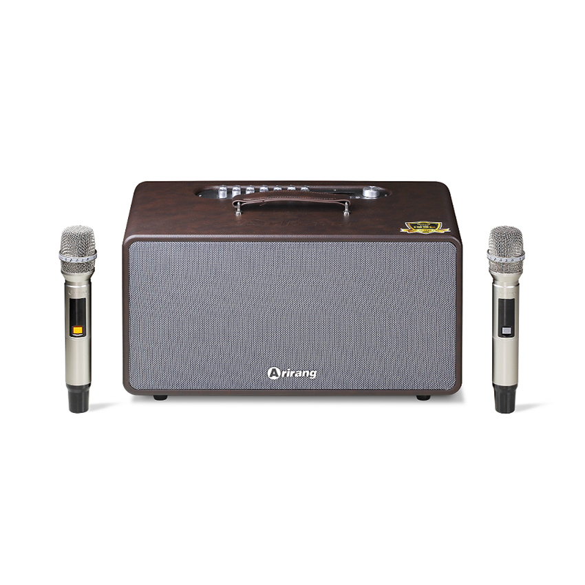 Loa Karaoke xách tay ARIRANG MB2 PRO+ hỗ trợ Livestream (4 loa 200W, Bluetooth 5.0, Kèm 2 micro không dây) 