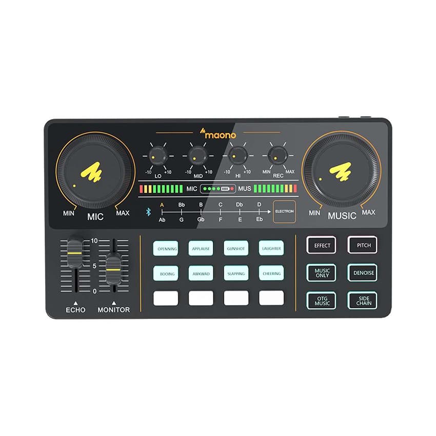 Bộ trộn âm thanh soundcard Maono AU-AM200