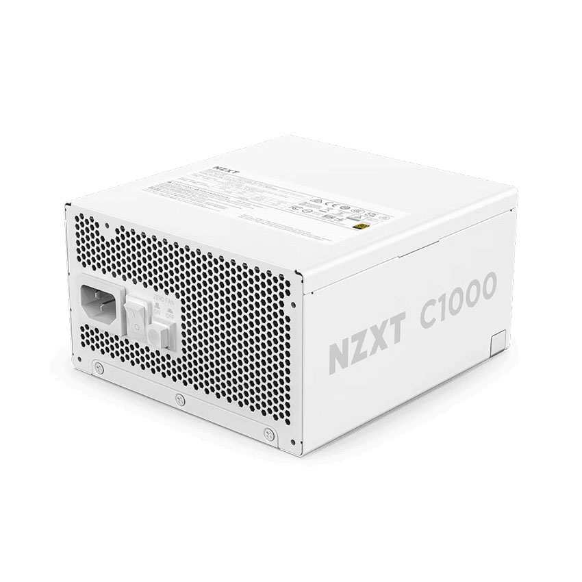 Nguồn máy tính NZXT C1000 Gold ATX 3.1 White – 1000W (80 Plus Gold/ Full Modular)