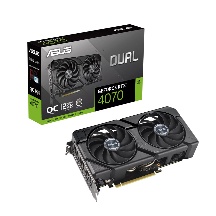 Card màn hình Asus DUAL RTX 4070-O12G EVO