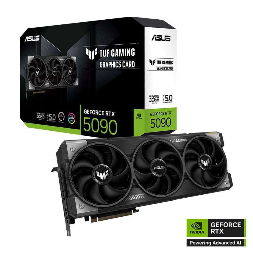 Card màn hình Asus TUF GAMING RTX 5090 32G GDDR7