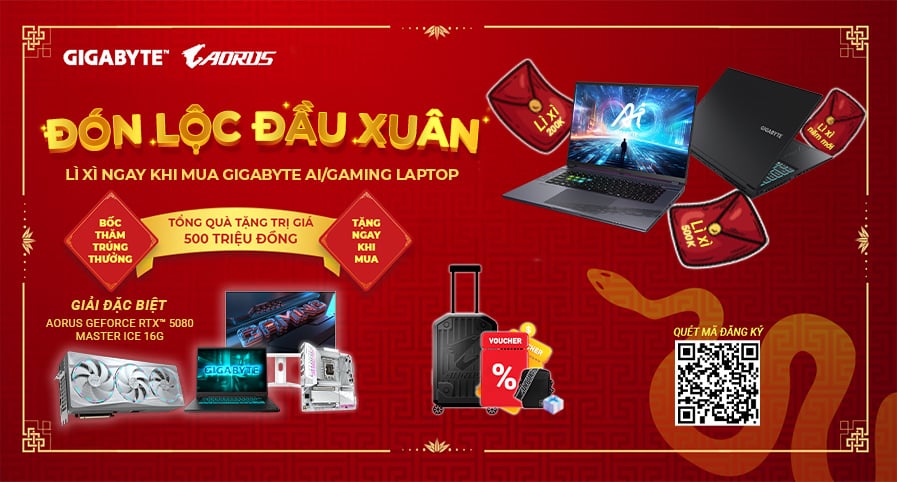 GIGABYTE LAPTOP TẾT